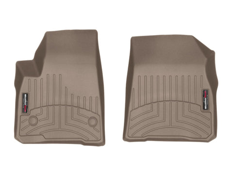 WeatherTech 2017+ Cadillac XT5 Front FloorLiner - Tan - 459551