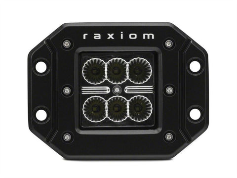 Raxiom 3-In Flush Mount 6-LED Off Road Light Flood Beam Universal (Some Adaptation May Be Required) - J106729