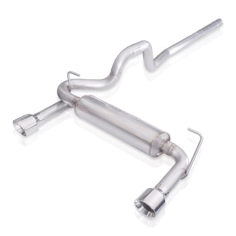 Stainless Works 2018+ Jeep Wrangler JL 304SS Factory Connect 2.5in Cat Back Exhaust System - JPJLUCB