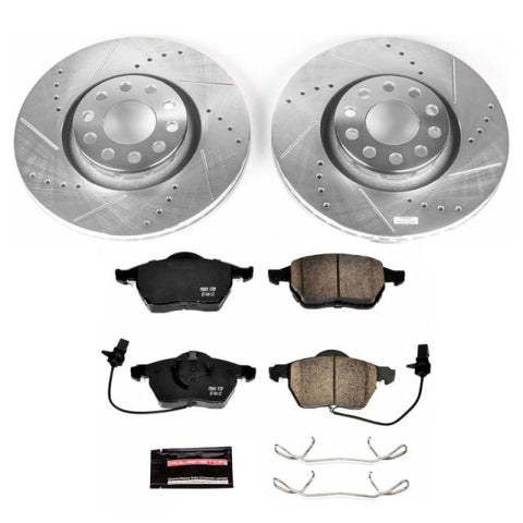 Power Stop 02-05 Audi A4 Front Z23 Evolution Sport Brake Kit - K636