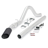 Banks Power 08-10 Ford 6.4L (All W/B) Monster Exhaust System - SS Single Exhaust w/ Black Tip - 49781-B
