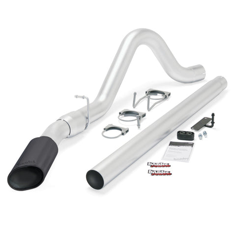 Banks Power 08-10 Ford 6.4L (All W/B) Monster Exhaust System - SS Single Exhaust w/ Black Tip - 49781-B