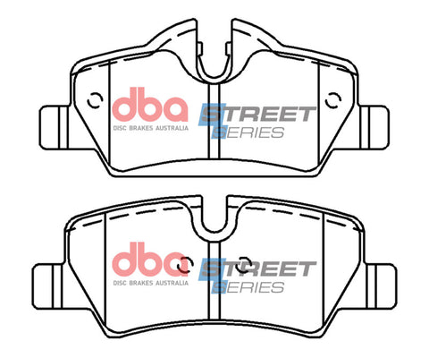 DBA 2015+ Mini Clubman Street Series Rear Brake Pads - DB15135SS