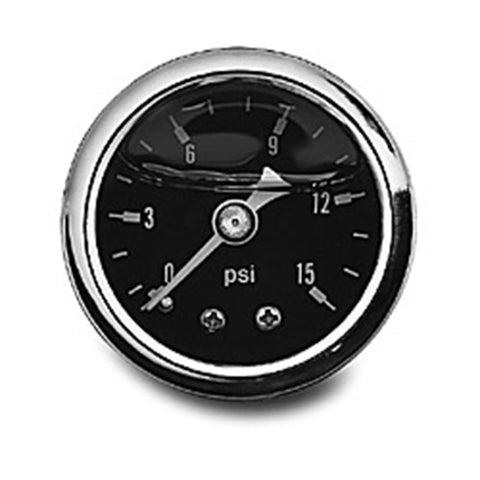 Russell Performance 15 psi fuel pressure gauge (Liquid-filled) - 650330