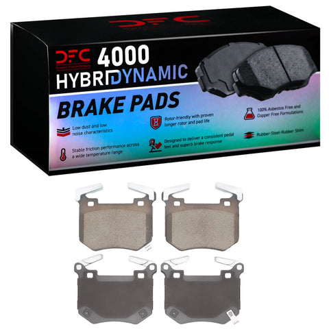 DFC 18-26 Kia Stinger Rear 4000 Hybridynamic Brake Pads - 4000-2144-00