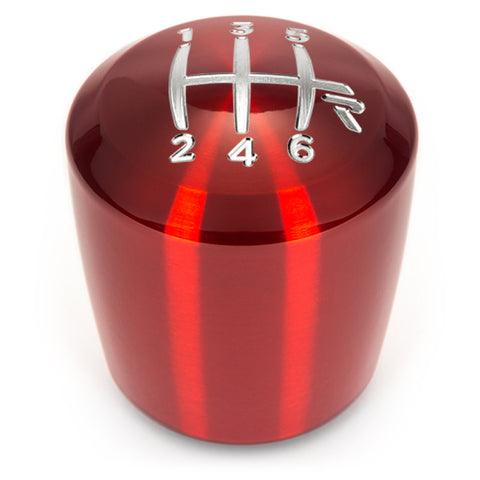 Raceseng Ashiko Shift Knob (Gate 3 Engraving) M10x1.5mm Adapter - Red Translucent - 08311RT-08013-081103