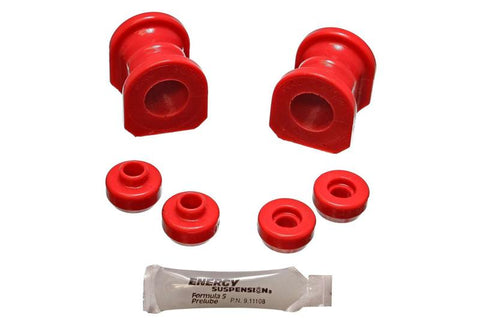 Energy Suspension 89-94 Nissan 240SX (S13) Red 24mm Front Sway Bar Bushing Set - 7.5121R