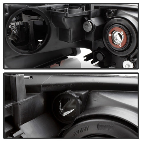 xTune Lexus Gs 06-11 OE Projector Headlights (w/AFS. Hid Fit) Black PRO-JH-LGS06-AFS-AM-BK - 5075888