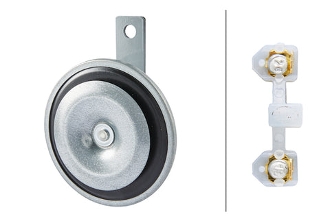 Hella Universal High-Tone Disc Horn 12V 400Hz (002952013 = 002952011) - 002952811