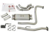 aFe Rebel Series 3in SS Cat-Back Exhaust System w/ Polished Tip 04-15 Nissan Titan V8 5.6L - 49-46124-P