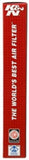 K&N 05-09 VW Passat / 06-08 GTI / 04-08 Audi A3 2.0L-L4 Drop In Air Filter - 33-2888