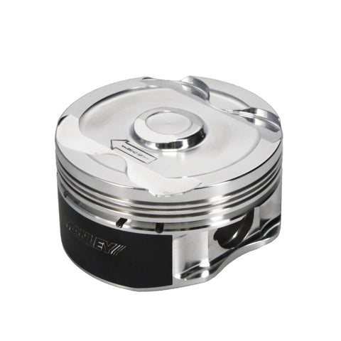 Manley 2018+ Ford Coyote 5.0L DOHC -6cc Dish 3.672in Bore 10:1 CR Platinum Piston Set - 595710C-8