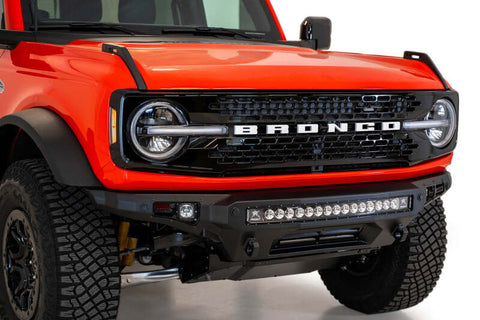 Addictive Desert Designs 2021+ Ford Bronco Stealth Fighter Front Bumper w/ Winch Mount - F230142210103