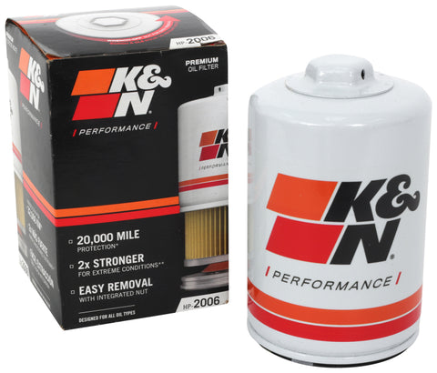 K&N Universal Performance Gold Oil Filter - HP-2006
