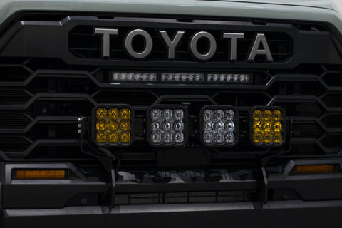 Diode Dynamics 2022 Toyota Tundra SS5 Grille CrossLink Lightbar Kit - Yellow Pro Combo - DD7410