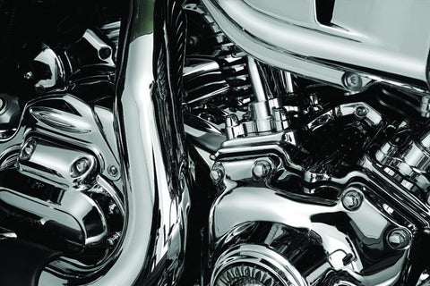 Kuryakyn Rear Cylinder Base Cover 09-16 Touring Models - 8694