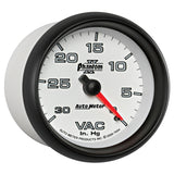 AutoMeter Gauge Vacuum 2-5/8in. 30Inhg Mechanical Phantom II - 7884