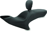 Mustang 10-17 Victory Cross Roads, Cross Country, Hard-Ball, Magnum Touring 1PC Seat - Black - 79566