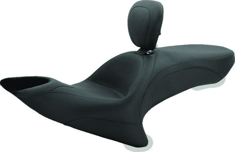 Mustang 10-17 Victory Cross Roads, Cross Country, Hard-Ball, Magnum Touring 1PC Seat - Black - 79566