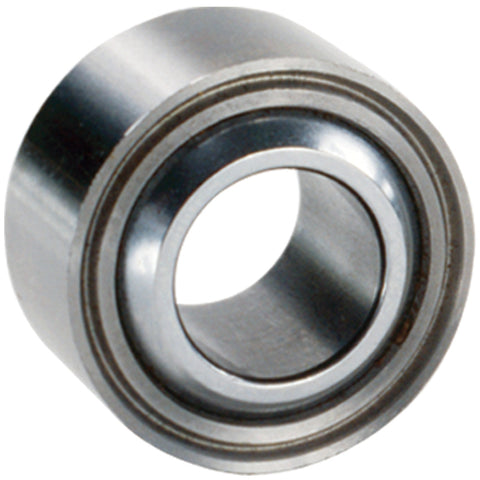 QA1 WPB-TG Wide Series Bearing - 3/8in Bore - Grooved - Heat Treated Chrome Plated S.S. w/PTFE - WPB6TG
