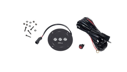 Putco Luminix High Power LED - 5in Round Flush Mount - 3 LED - 1200LM - 3.5x.75x4.5in - 10005