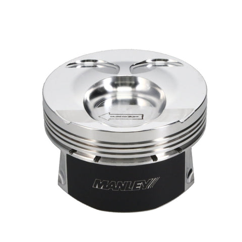 Manley Ford 3.5L Ecoboost 3.662in Bore 1.239in CD 10.0:1 CR -0.5cc Dome Extreme Duty Piston Set - 594920CE-6