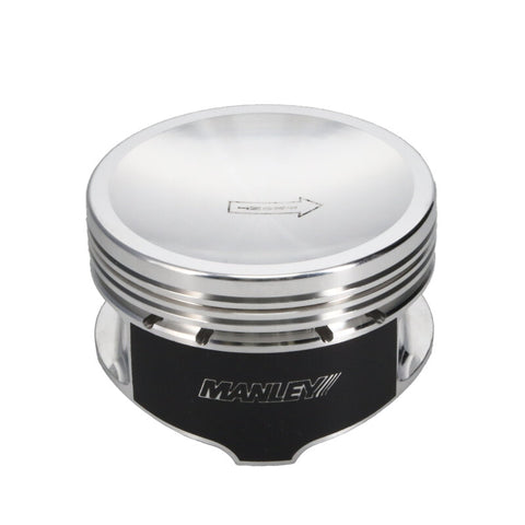 Manley Ford 4.6L/5.4L Stroker 3.572in Bore - 3.750in Stroke - Platinum 18cc Dish Piston Set - 595220C-8
