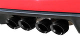 Corsa 2009-2013 Xtreme Axle-Back Exhaust w/Dual Black 3.5in Tips 09-13 Chevrolet Corvette C6 6.2L V8 - 14470BLK