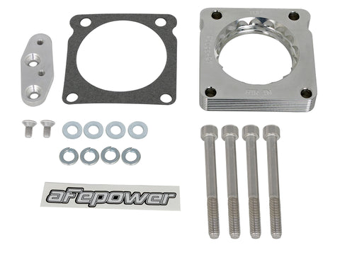 aFe 01-16 Nissan Patrol (Y61) L6-4.8L Silver Bullet Throttle Body Spacer - 46-36006