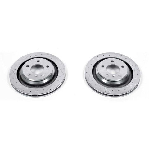 Power Stop 05-08 Pontiac Grand Prix Rear Evolution Drilled & Slotted Rotors - Pair - AR8287XPR