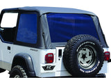 Rampage 1992-1995 Jeep Wrangler(YJ) Frameless Soft Top Kit - Black Diamond - 109435