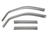 WeatherTech 2018+ Hyundai Kona Front and Rear Side Window Deflectors - Dark Smoke - 82962