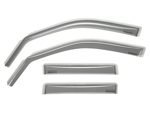 WeatherTech 14+ Nissan Rogue Front and Rear Side Window Deflectors - Light Smoke - 72769