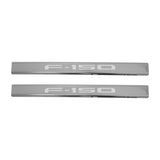 Putco 15-20 Ford F-150 - Regular Cab & SuperCab w/ F-150 Etching - 4pcs SS Door Sills - 95145FD