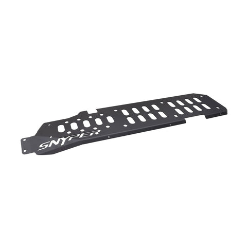 Westin/Snyper 07-17 Jeep Wrangler Unlimited Gas Tank Skid Plate - Textured Black - 42-21055