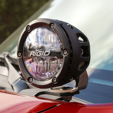 Rigid Industries 10-20 Toyota 4Runner A-Pillar Light Kit w/4in. 360-Series Drive - 46704