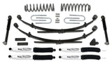 Tuff Country 87-01 Jeep Cherokee 4x4 3.5in Lift Kit EZ-Flex w/Rear Leaf Springs (No Shocks) - 43803K