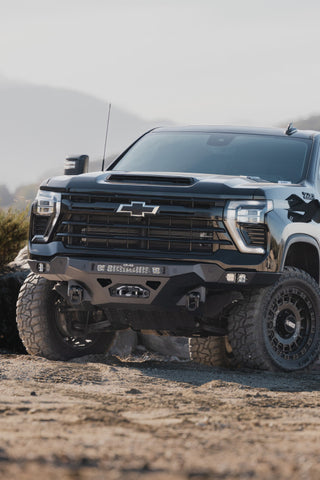 DV8 Offroad 24-26 Chevy Silverado 2500/3500 Spec Series Front Bumper - FBCS2-04