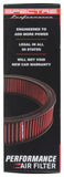 Spectre 02-03 Dodge Ram 2500 Van 5.2L/5.9L V8 F/I Round Replacement Air Filter - HPR0160