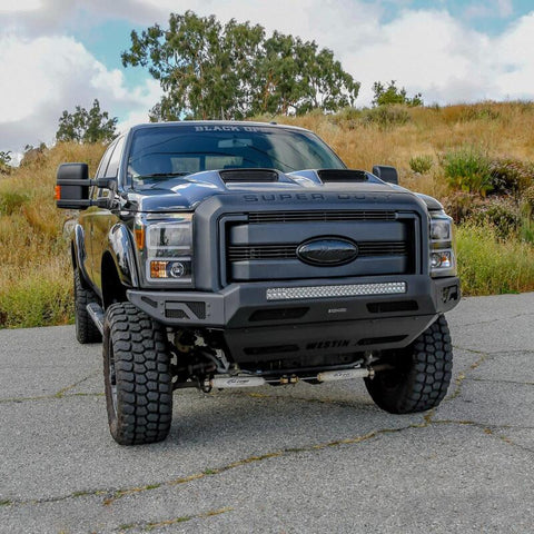 Westin 11-16 Ford F-250/350/450/550 Pro-Mod Skid Plate - Tex. Blk - 58-71205
