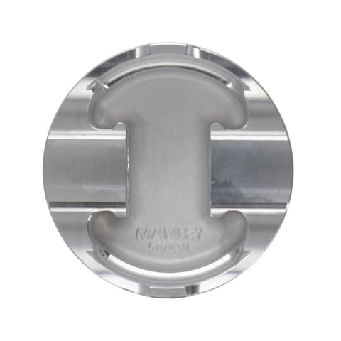 Manley Ford Modular 4.6L 3 Valve 3.700in Bore 1.200in CD -18cc Dish Piston Set - 595570C-8