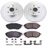 Power Stop 2015 Subaru Legacy Front Z17 Evolution Geomet Coated Brake Kit - CRK8404
