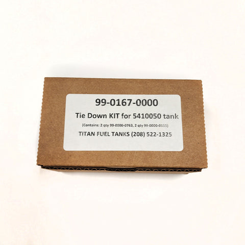 Titan Fuel Tanks Tie-Down Kit w/Steel Eye Nuts (For Use w/5410050) - 9901670