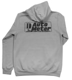 Autometer Gray Competition Pullover Hoodie - Adult Large - 0449L