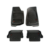 Rugged Ridge Floor Liner Kit Black F/R 18-20 Jeep Wrangler JL 2Dr - 12987.43