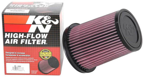 K&N Filter Universal Rubber Filter 4in Flg 6 17/32in OD 8 21/32in H - RF-5289
