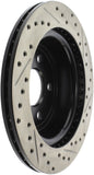 StopTech Slotted & Drilled Sport Brake Rotor - 127.62117R