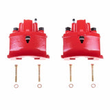 Power Stop 00-05 Dodge Neon Front Red Calipers w/o Brackets - Pair - S4768