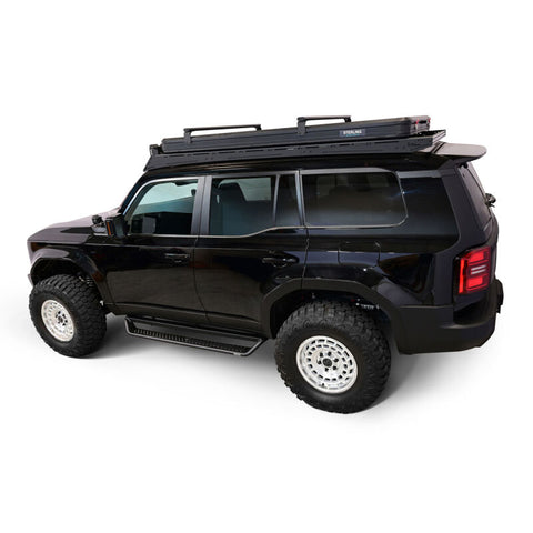 Westin 24-26 Toyota Land Cruiser Outlaw Drop Running Boards - Textured Black - 20-43795