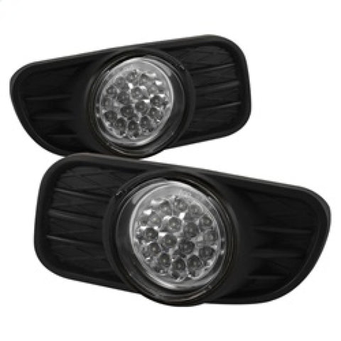 Spyder Jeep Grand Cherokee 99-04 LED Fog Lights w/Switch Clear FL-LED-JGC99-C - 5015693